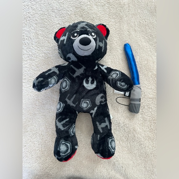 Star wars build a bear with reversible feet and working light saber - Picture 2 of 13